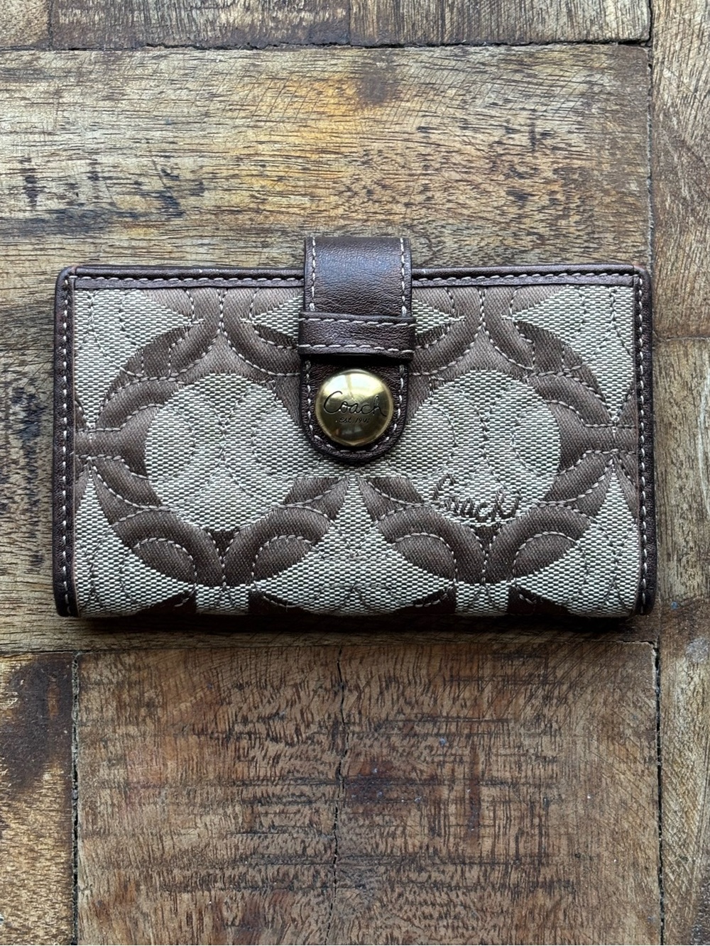 🫶🏾🤎COACH Gramercy Medium Wallet🤎🫶🏾